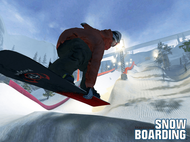 TransWorld Snowboarding title screen for Xbox
